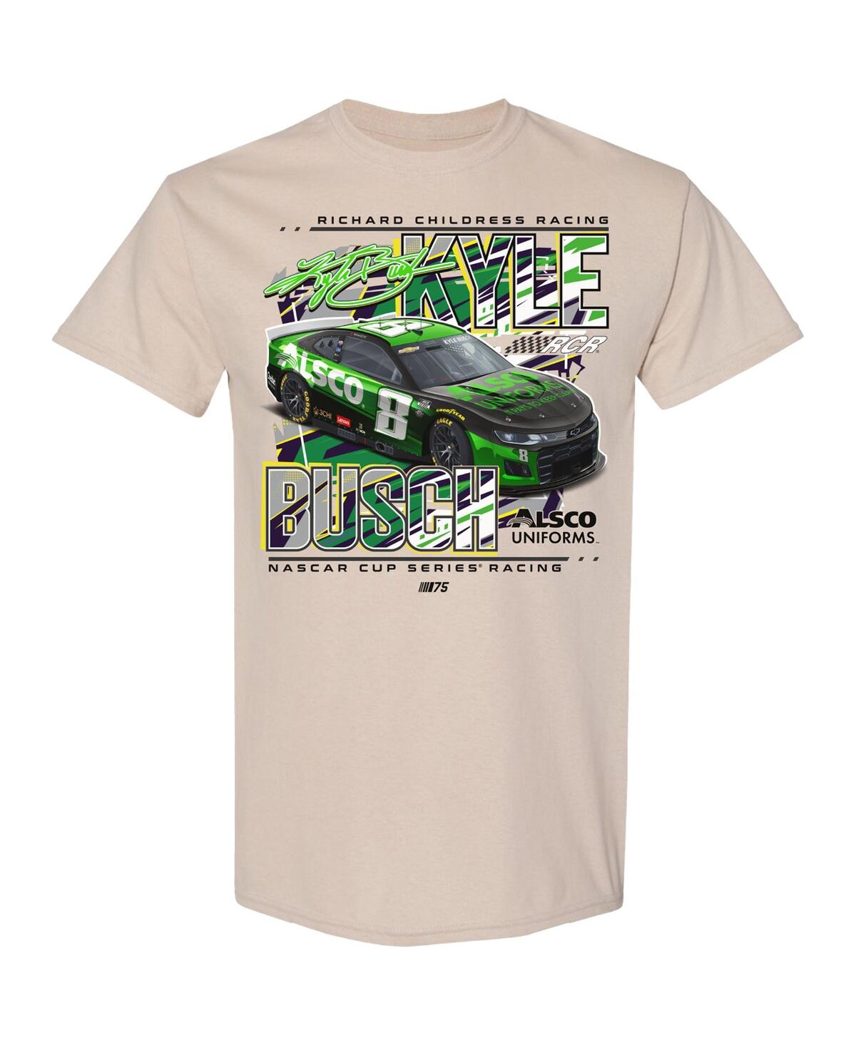 Men's Richard Childress Racing Team CollectionKyle Busch Alsco Uniforms T-shirt - Cream