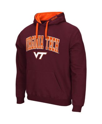 Men's Maroon Virginia Tech Hokies Big and Tall Arch and Logo 2.0 Pullover Hoodie
