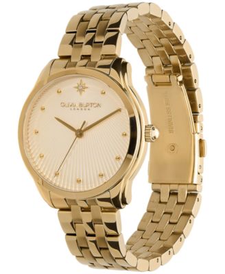 Women's Celestial Starlight Ion Plated Gold-Tone Steel Watch 36mm