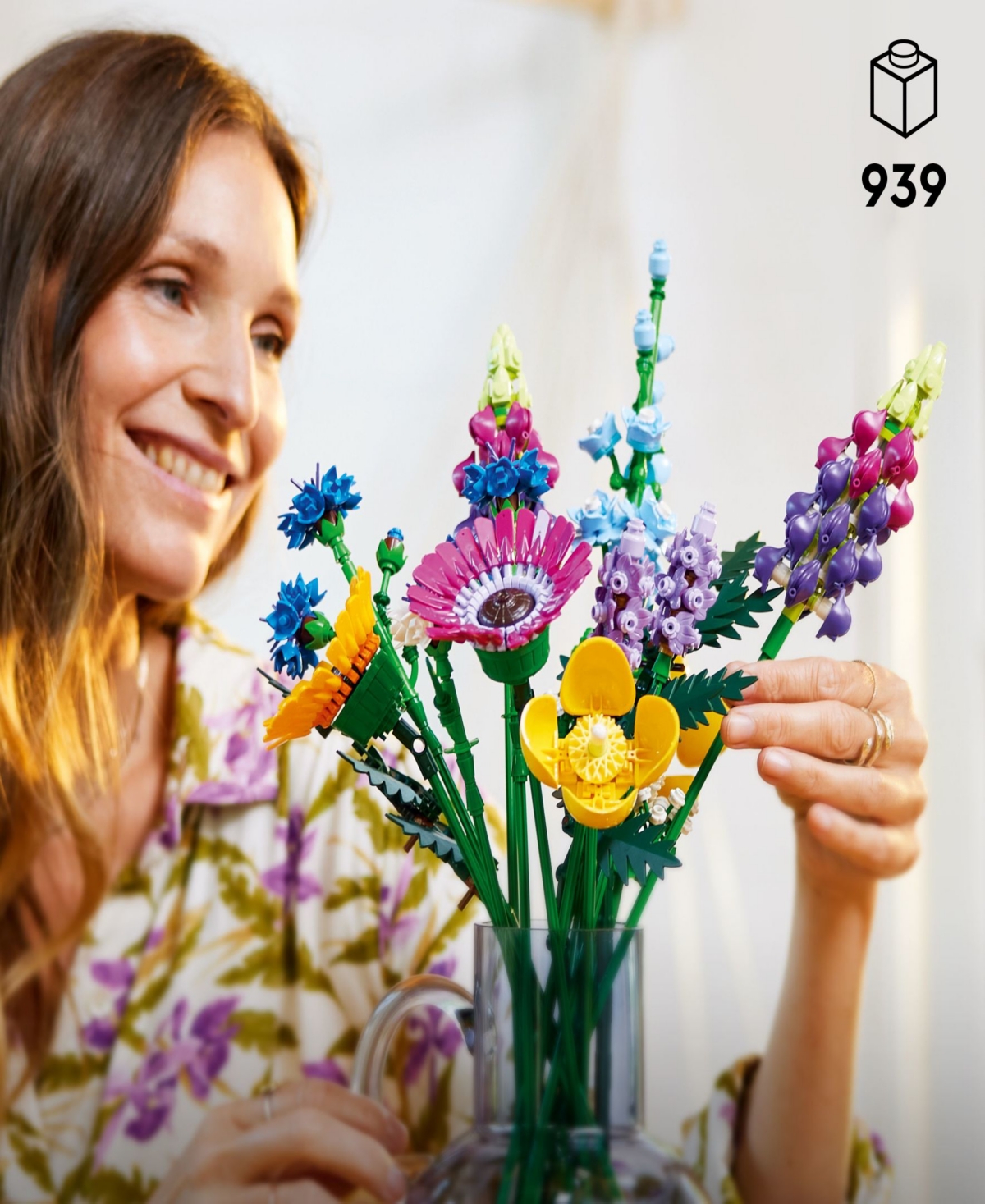 LEGO ICONS 10313 WILDFLOWER BOUQUET ADULT TOY FLORAL BUILDING SET 