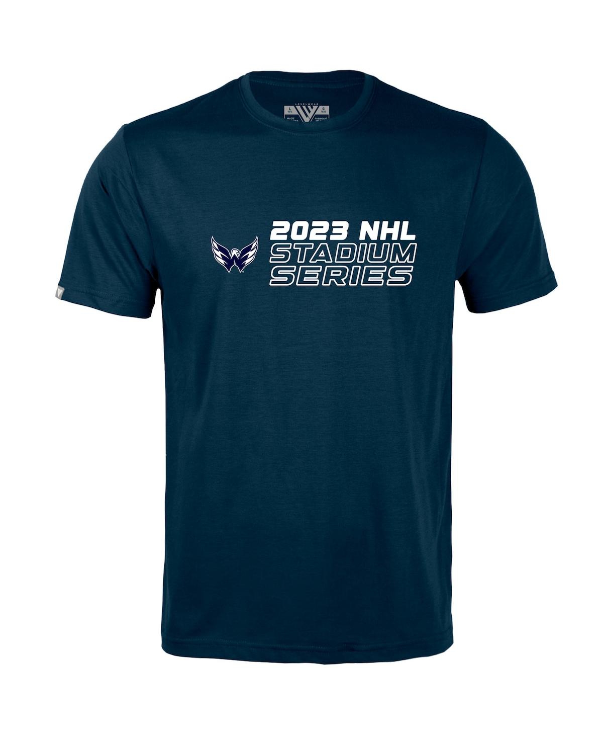Shop Levelwear Big Boys  Navy Washington Capitals 2023 Nhl Stadium Series Richmond Core T-shirt