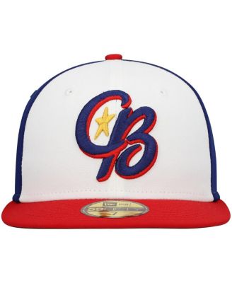 Men's White Kannapolis Cannon Ballers Authentic Collection Team Alternate 59FIFTY Fitted Hat