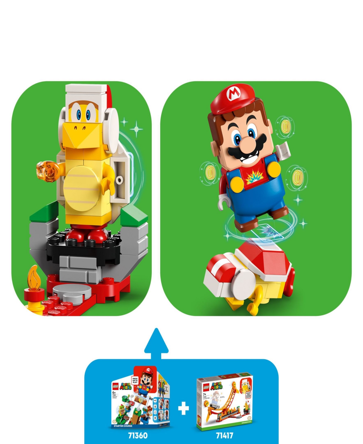 Lego Super Mario Lava Wave RideExpansion Set 71416 Building Set, 218 Pieces