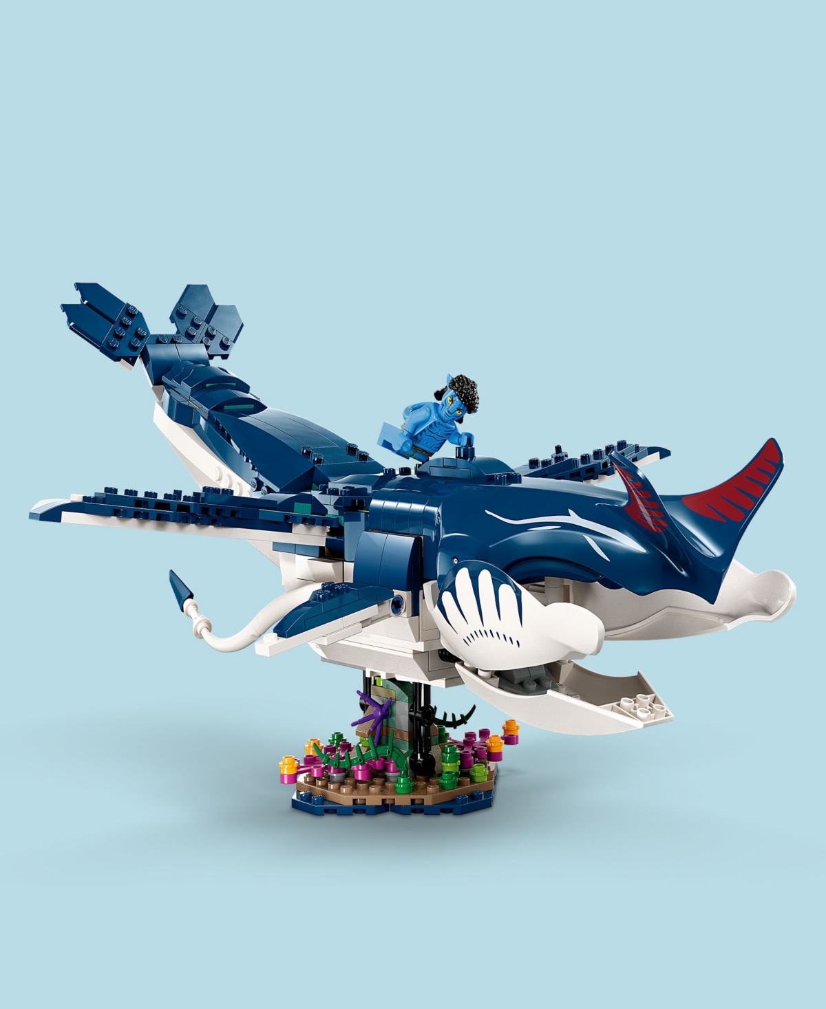 Shop Lego Avatar 75579 Payakan The Tulkun & Crabsuit Toy Building Toy Set With Lo'ak, Tsireya And Crabsuit Dri In Multicolor