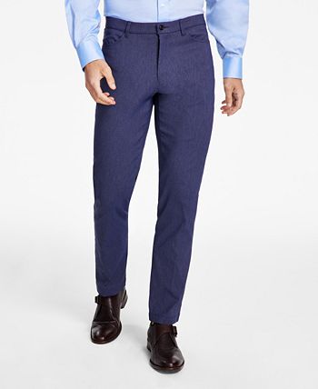 Tommy Hilfiger Men's TH Flex Modern Fit Four-Pocket Twill Pants - Macy's