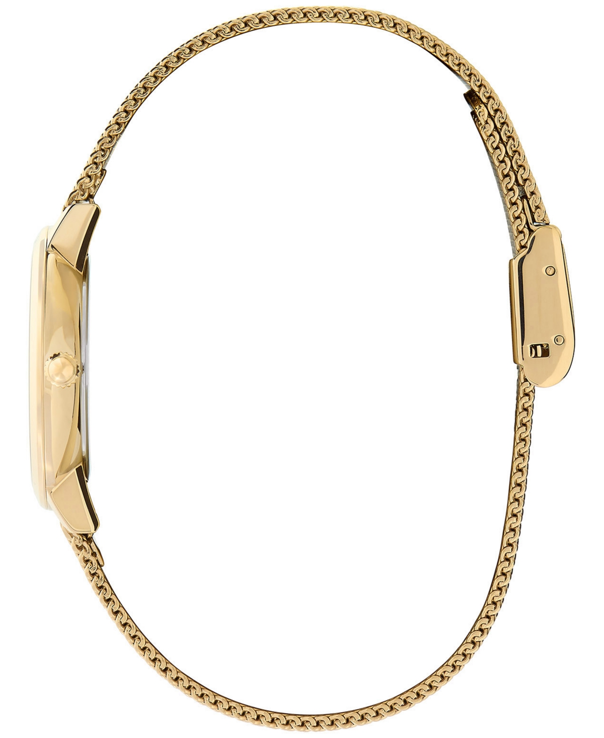 Olivia Burton Women's Ultra Slim Floral Ion PlatedTone Steel Watch 28mm - Gold