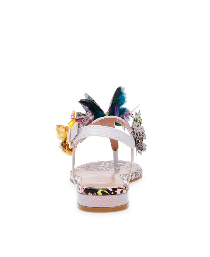 Betsey Johnson Women's Prilla Butterfly Embellished Thong Sandal Macy's