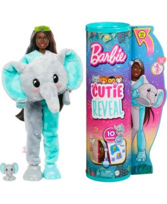 Barbie Cutie Reveal Jungle Series Elephant Doll