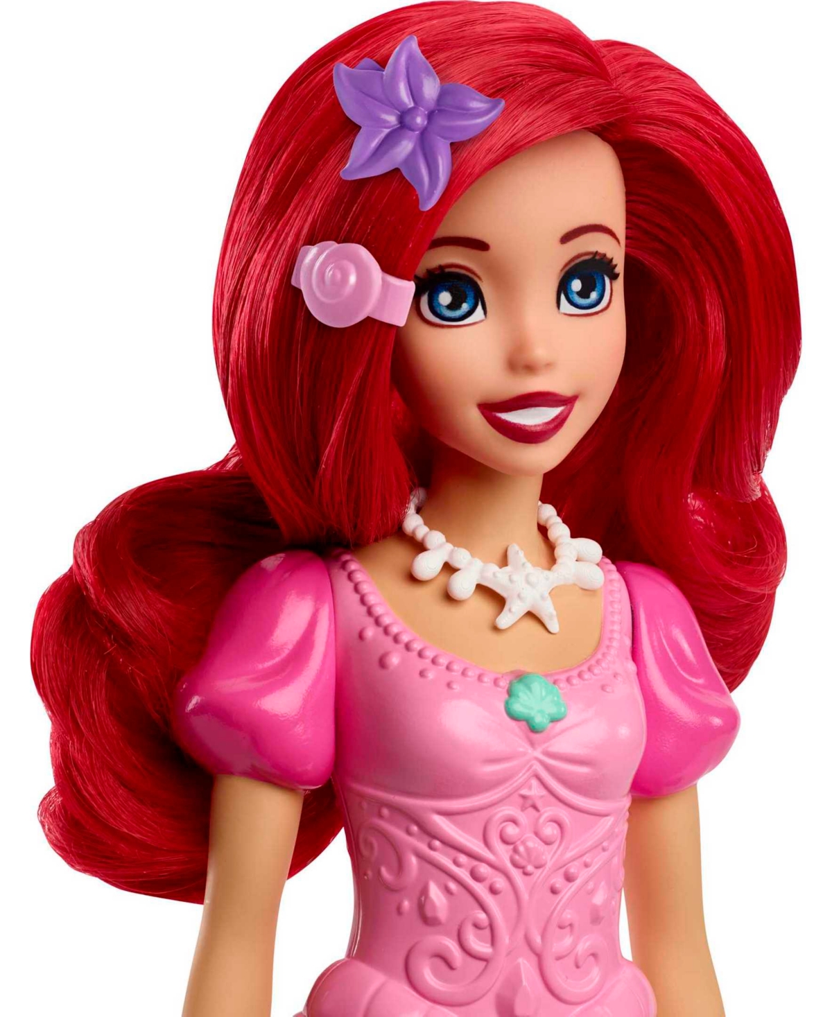 Shop Disney Princess The Little Mermaid Getting Ready Ariel Doll In Multi-color