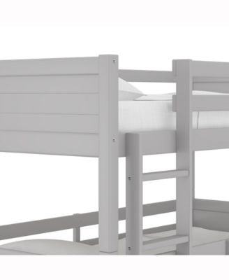 By Living Essentials Wood Capri Triple Bunk Bed