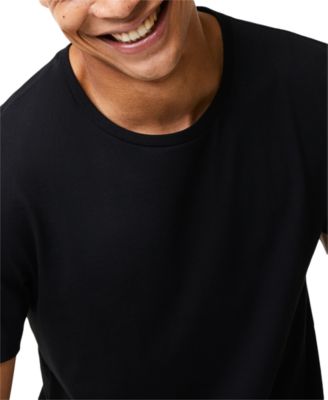 Men's Essential Cotton Crew Neck Regular Fit Undershirt Set, 3-Piece