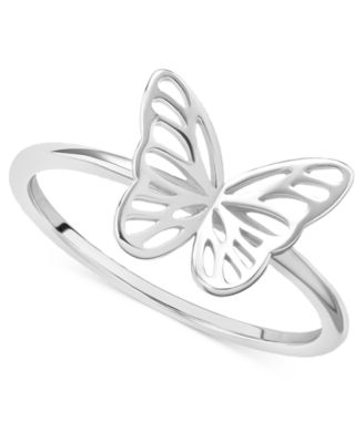 Giani Bernini - Openwork Butterfly Ring in Sterling Silver
