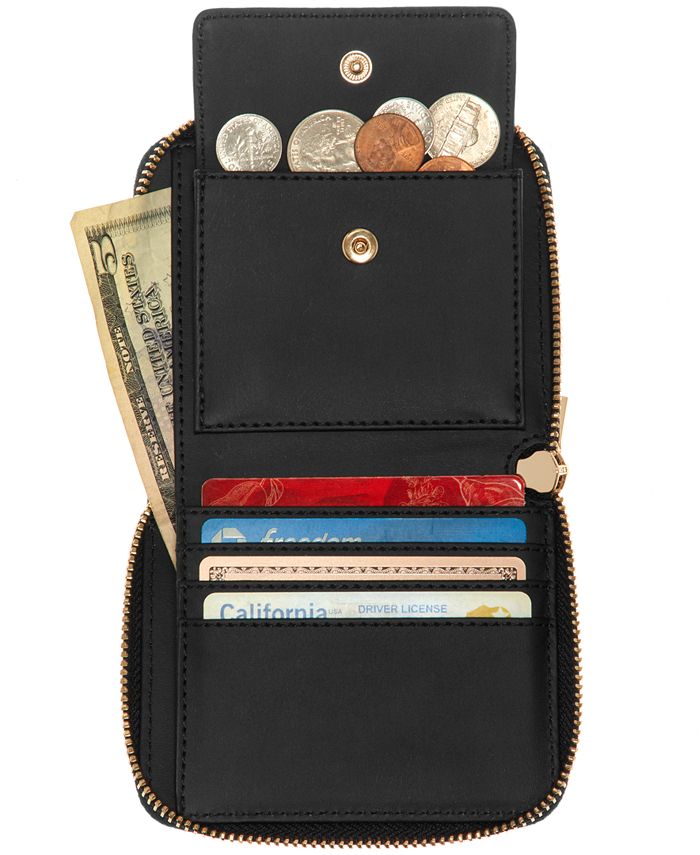 Laurel Python Small Zip-Around Wallet