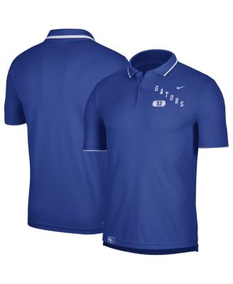 Men's Royal Florida Gators Wordmark Performance Polo Shirt