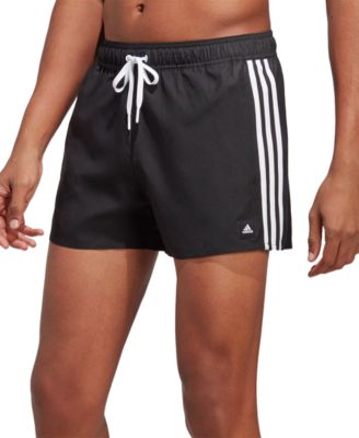 adidas - Men's 3-Stripes Classics Very Short 3" Swim Shorts