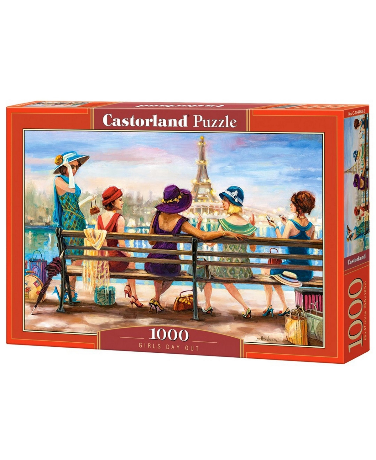 Castorland Kids' Girls Day Out Jigsaw Puzzle Set, 1000 Piece In Multicolor