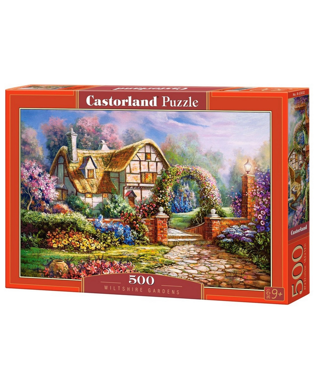 Castorland Wiltshire Gardens Jigsaw Puzzle Set, 500 Piece In Multicolor
