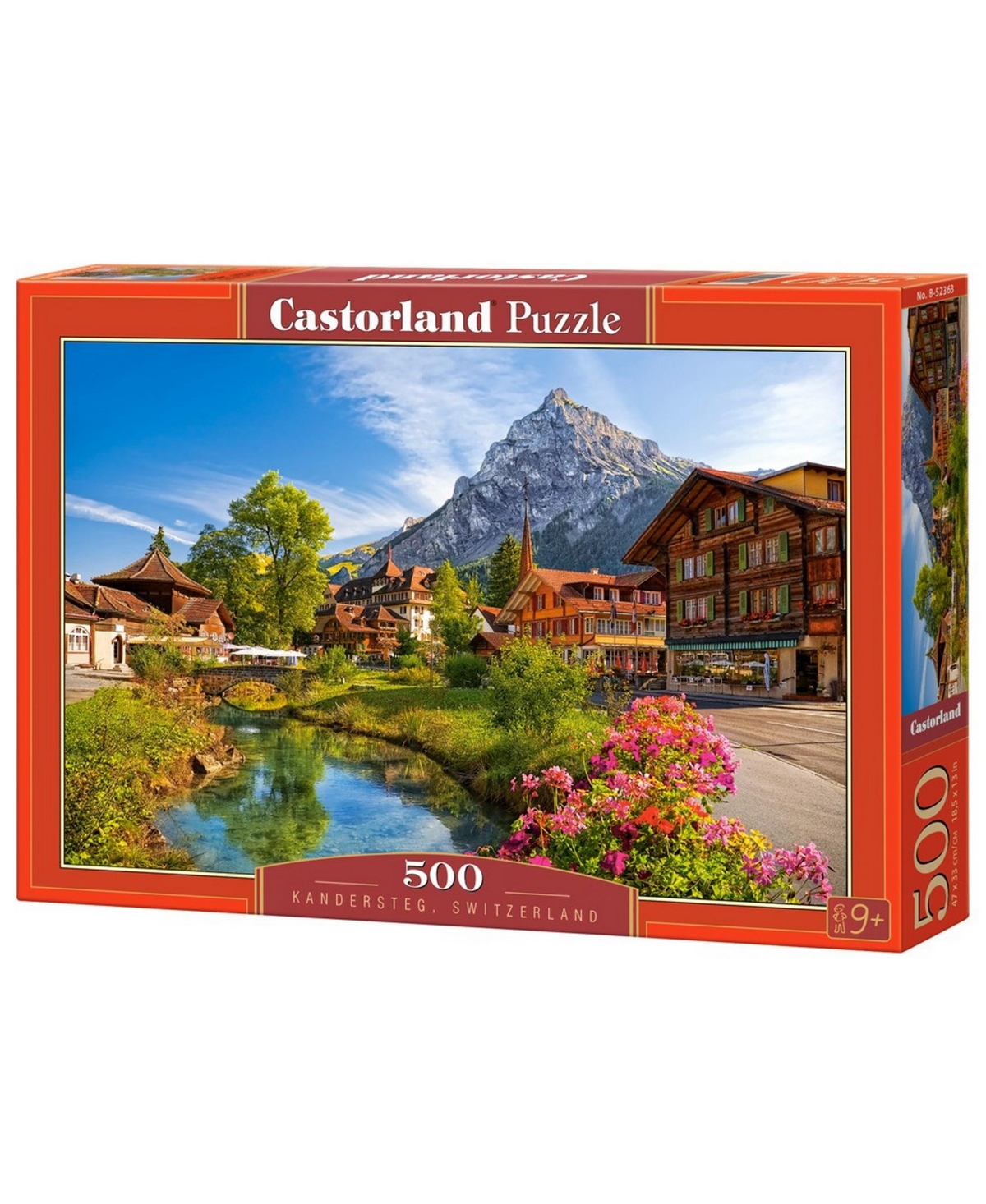 Castorland Kandersteg, Switzerland Jigsaw Puzzle Set, 500 Piece In Multicolor
