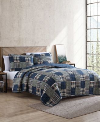 15951925 Eddie Bauer Madrona Plaid Quilt Sets Bedding sku 15951925