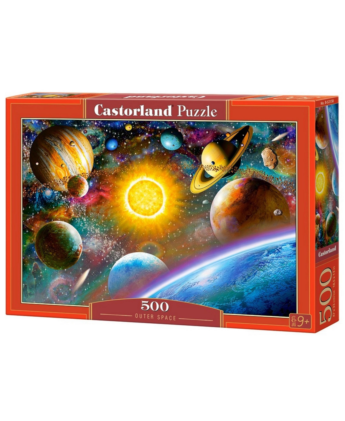 Castorland Outer Space Jigsaw Puzzle Set, 500 Piece In Multicolor
