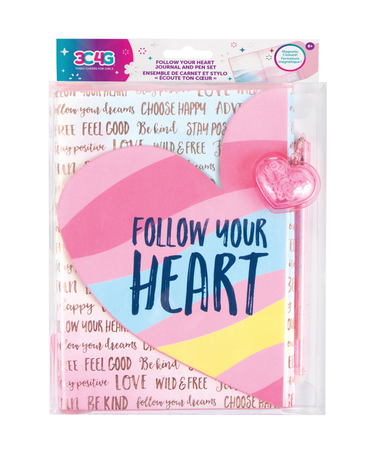 Follow Your Heart Journal and Pen Set