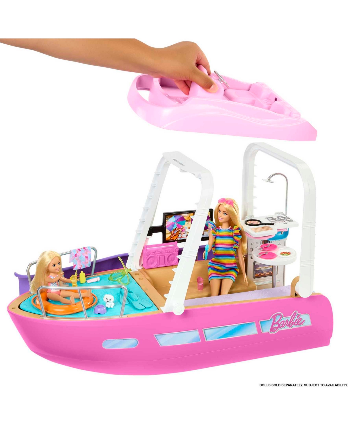 Shop Barbie Dream Boat Playset In Multi-color