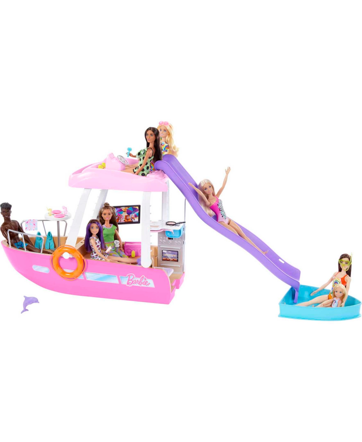 Barbie Kids' Dream Boat Playset In Multi-color