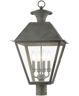 Wentworth 4 Light Outdoor Extra Large Post Top Lantern