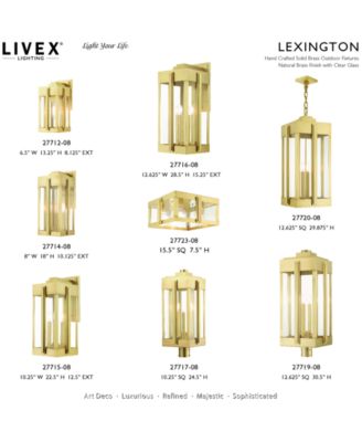 Lexington 3 Light Outdoor Wall Lantern