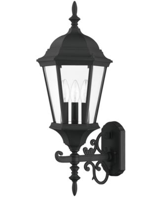 Hamilton 3 Light Outdoor Wall Lantern