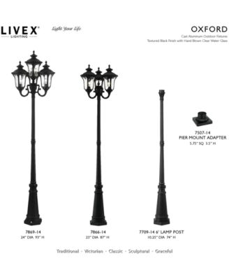 Oxford 4 Light Outdoor Post Light