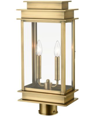 Princeton 2 Light Outdoor Large Post Top Lantern