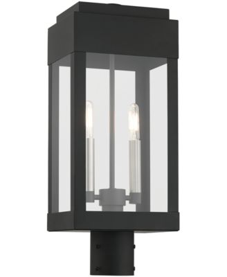 York 2 Light Outdoor Post Top Lantern