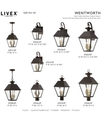 Wentworth 2 Light Outdoor Medium Pendant Lantern