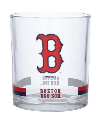 Boston Red Sox Banded Rocks Glass - Macy's