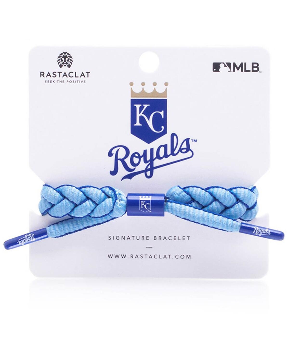 Rastaclat Men's  Kansas City Royals Signature Outfield Bracelet In Blue