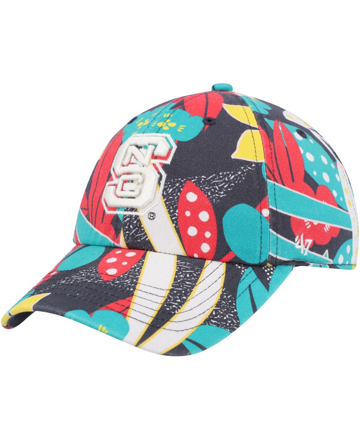 47 Brand Women's ' Charcoal Arizona State Sun Devils Plumeria Clean Up Adjustable Hat In Charcoal