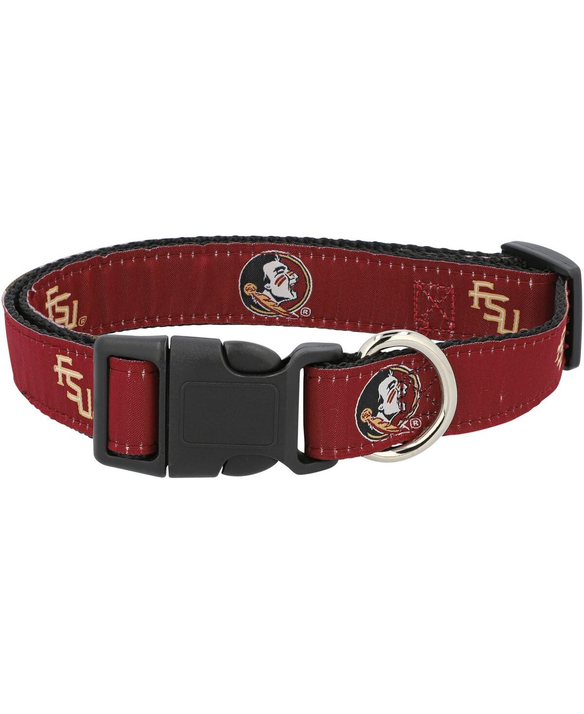 Florida State Seminoles 1" Regular Dog Collar - Garnet