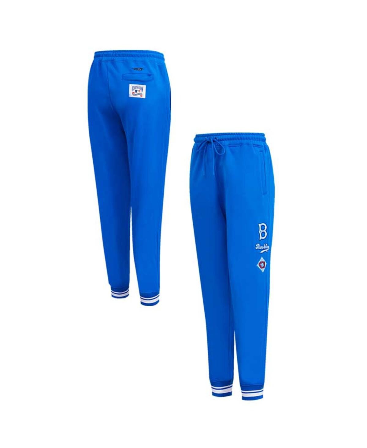 Shop Pro Standard Women's  Royal Brooklyn Dodgers Cooperstown Collection Retro Classic Sweatpants