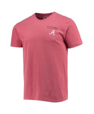 Men's Crimson Alabama Crimson Tide Landscape Shield Comfort Colors T-shirt