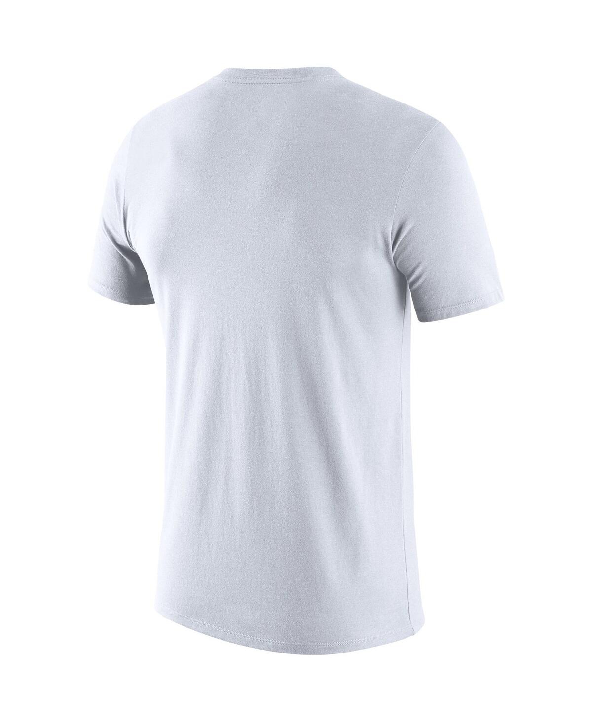 Shop Nike Men's  White Ucla Bruins Logo Stack Legend Performance T-shirt