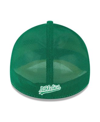 Men's Green, White Oakland Athletics 2023 On-Field Batting Practice 39THIRTY Flex Hat
