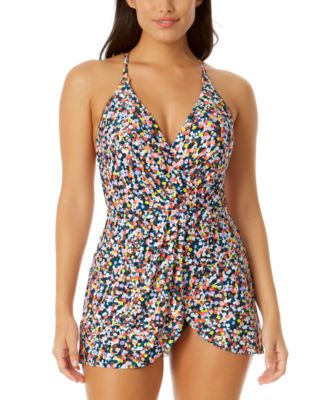 surplice swim dress