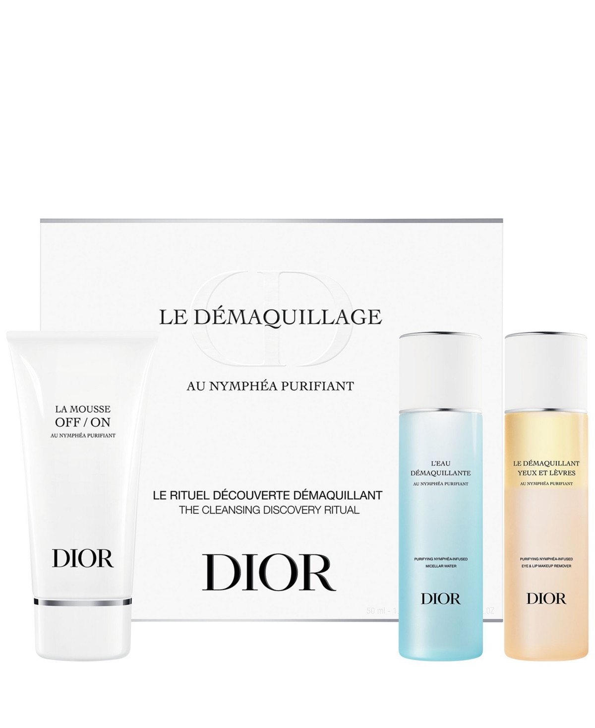 Dior 3-pc. Cleansing Skincare Set In No Color