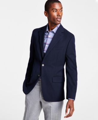 Men's Classic-Fit Stretch Solid Blazers