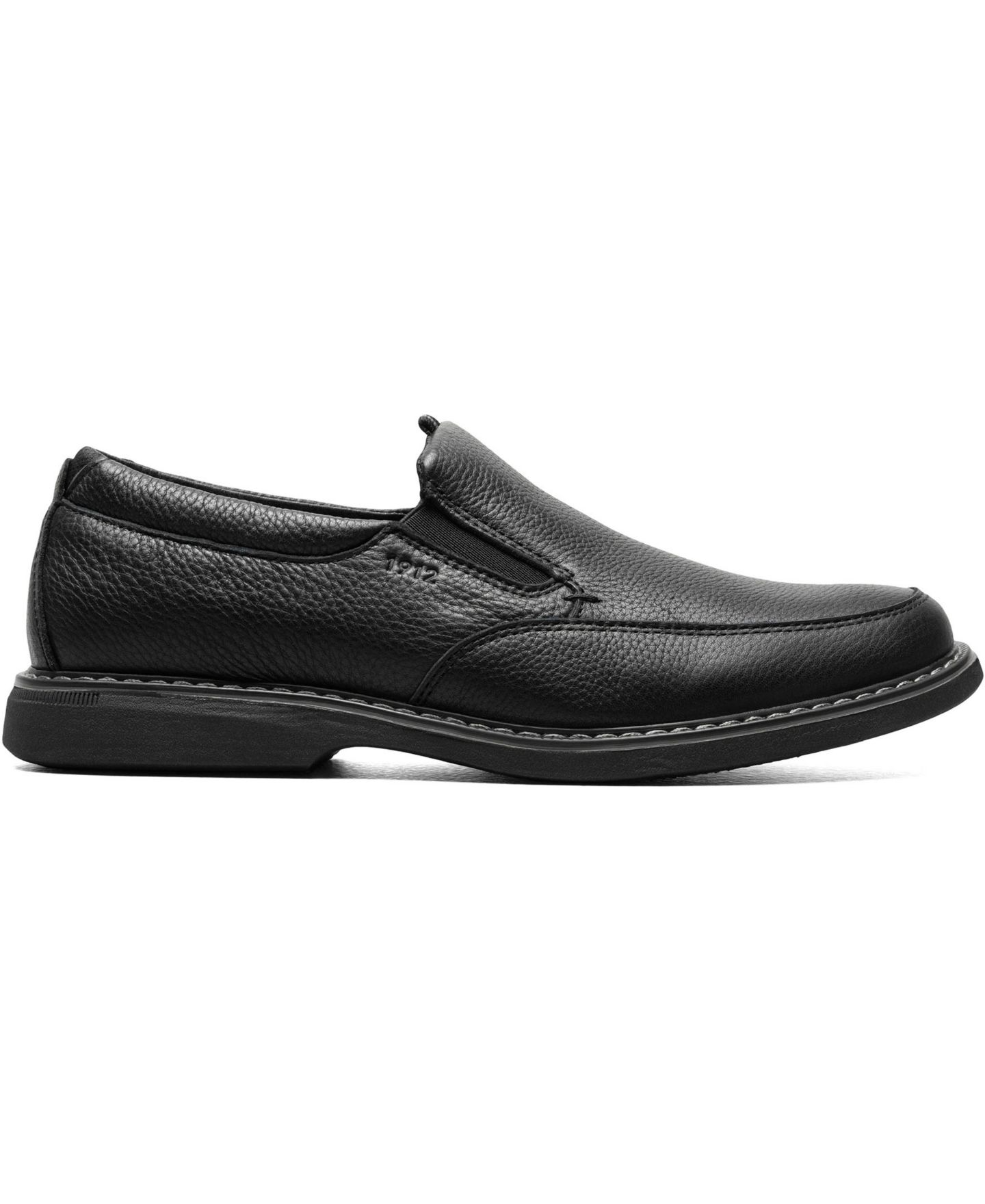 Мужские туфли Nunn Bush Otto Moc Toe Slip On, цвет: Чёрный — фото 2