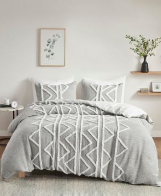 Ink+ivy Inkivy Hayes Duvet Cover Sets Bedding In Gray