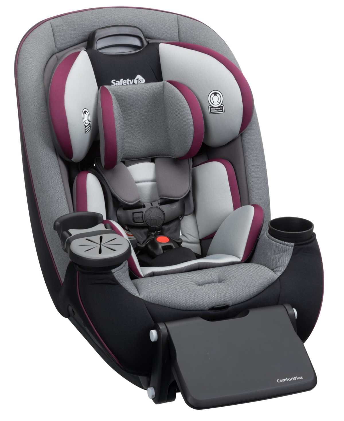 Safety 1st Baby Grow And Go Extend N Ride Lx Convertible One-hand Adjust Car Seat In Winehouse