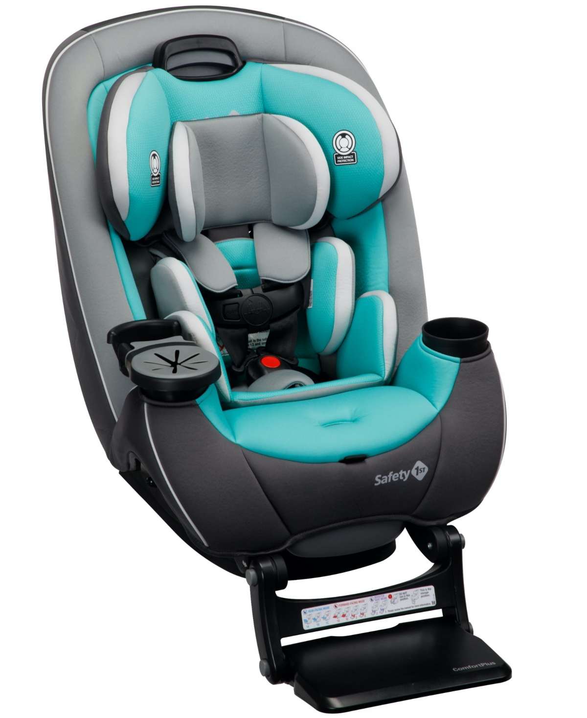 Safety 1st Baby Grow And Go Extend N Ride Lx Convertible One-hand Adjust Car Seat In Seas The Day