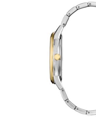 Eco-Drive Men's Apprentice Sorcerer Mickey Two-Tone Stainless Steel Bracelet Watch 40mm